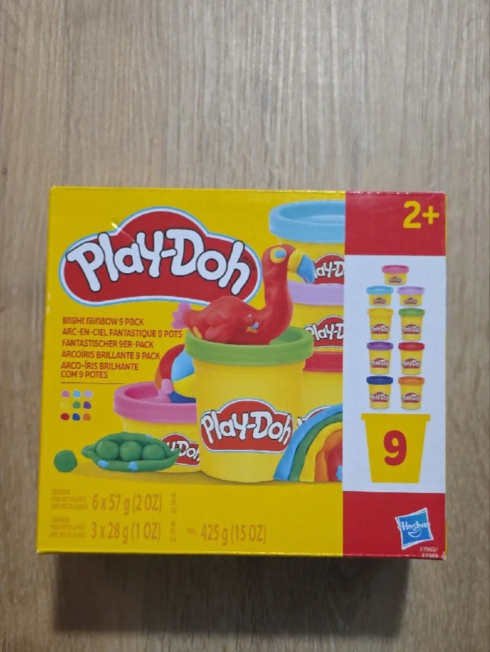 Play-Doh Bright Rainbow 9pk & Colorful Garden 9pk